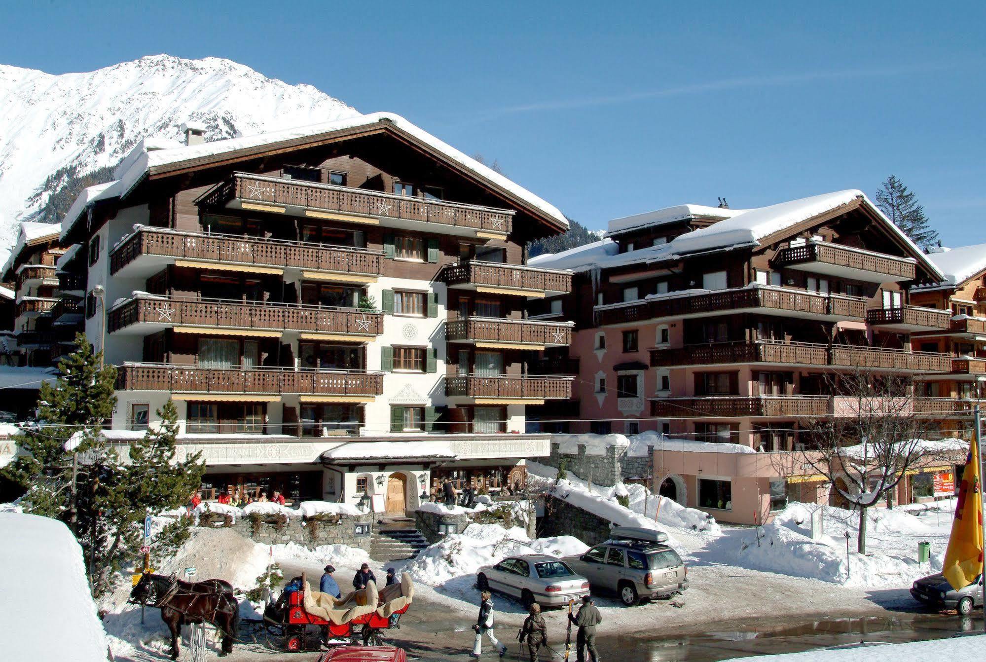 Hotel Alpina Klosters Exterior foto